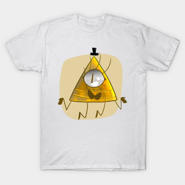 Bill Cipher - Gravity Falls T-Shirt by LeCouleur